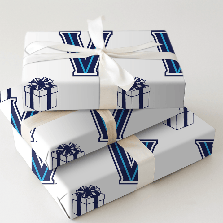 Villanova Present - Wrapping Paper - Aspen & Arlo