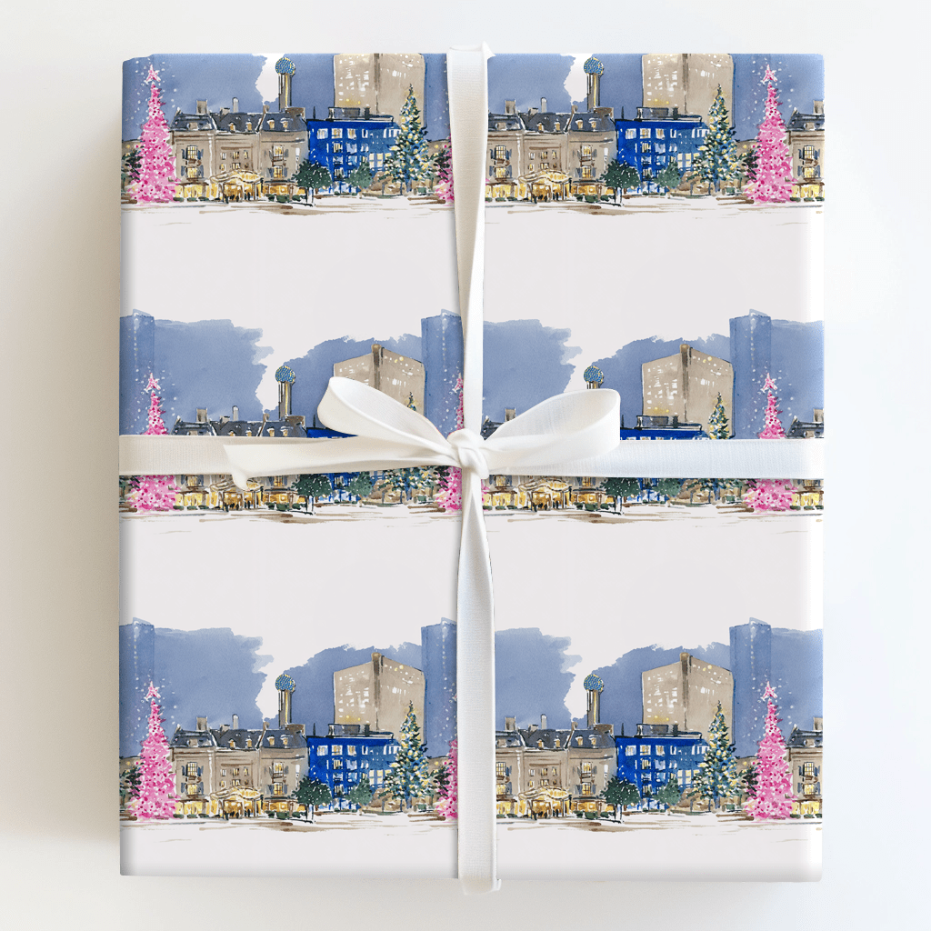 Decked in Dallas - Wrapping Paper - Aspen & Arlo