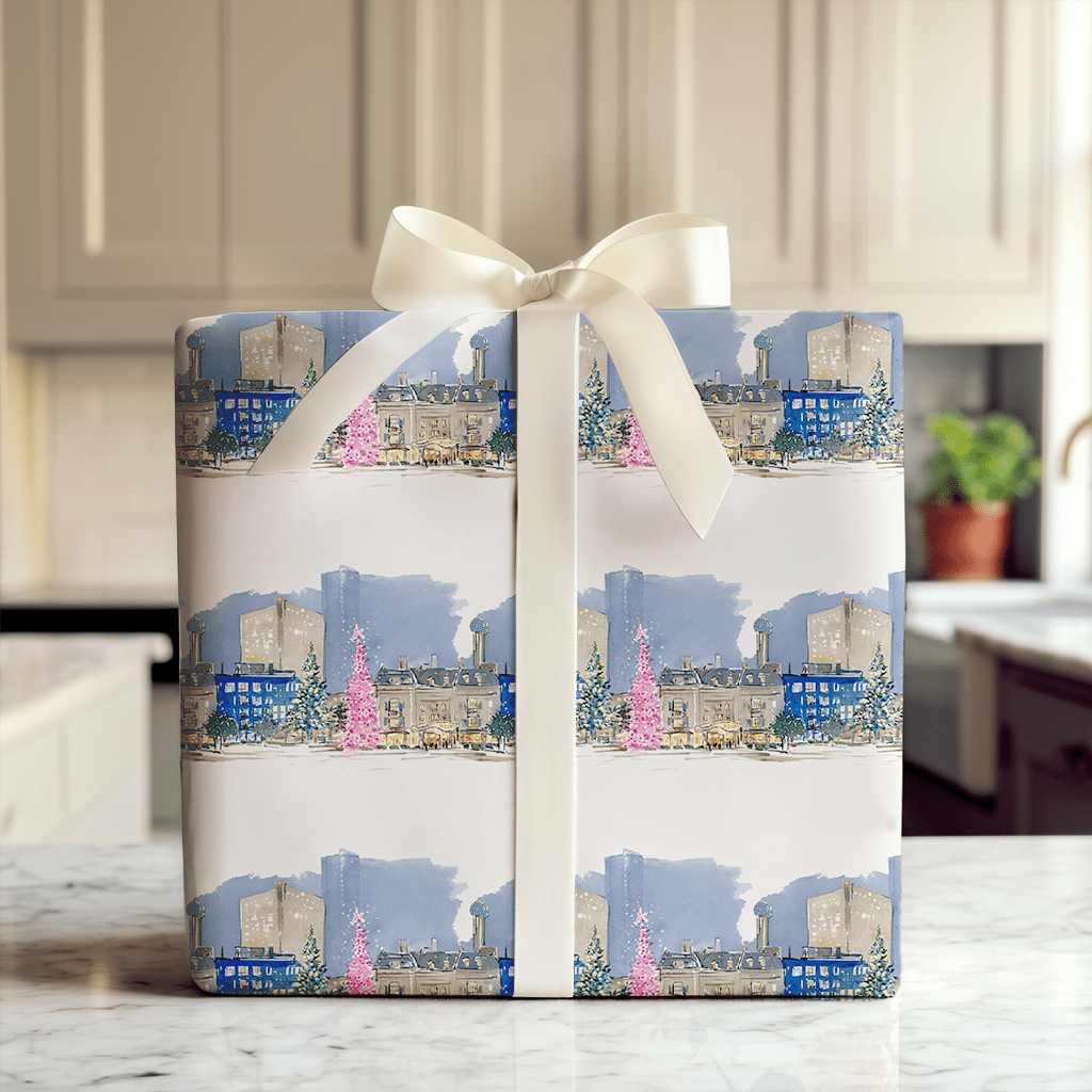 Decked in Dallas - Wrapping Paper - Aspen & Arlo