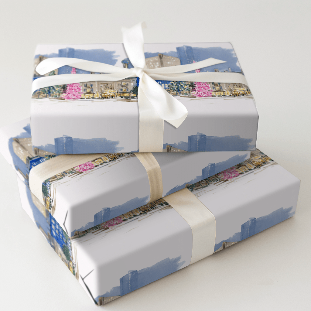 Decked in Dallas - Wrapping Paper - Aspen & Arlo