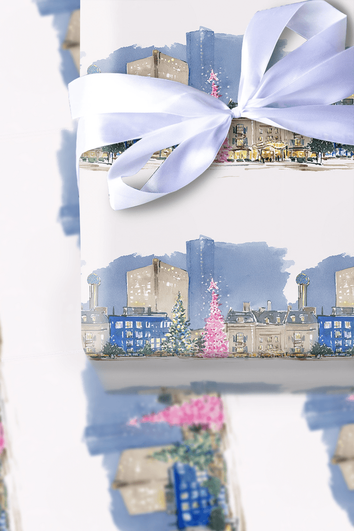 Decked in Dallas - Wrapping Paper - Aspen & Arlo