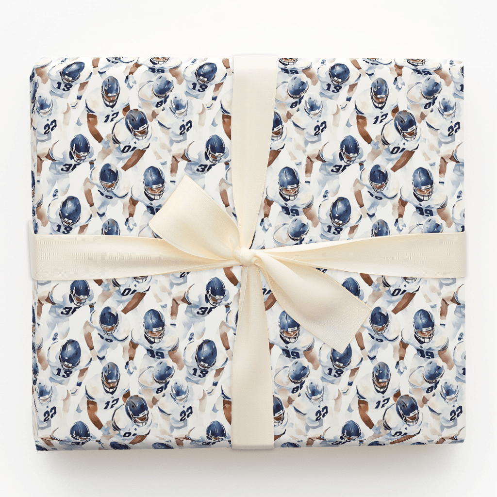 Rush the Line - Wrapping Paper - Aspen & Arlo