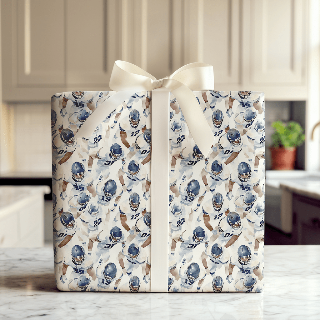 Rush the Line - Wrapping Paper - Aspen & Arlo