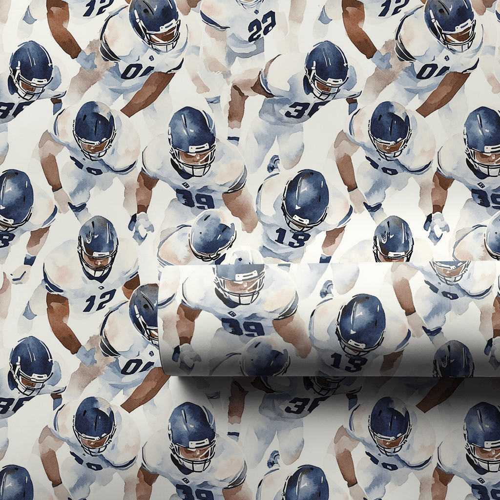 Rush the Line - Wrapping Paper - Aspen & Arlo