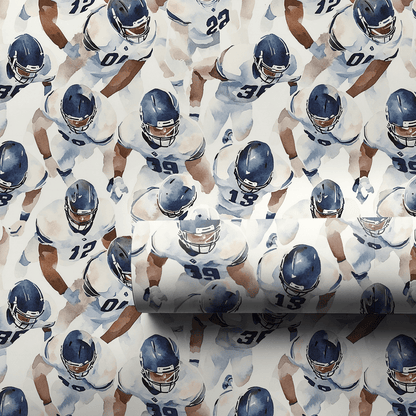 Rush the Line - Wrapping Paper - Aspen & Arlo