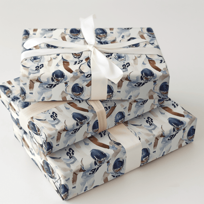 Rush the Line - Wrapping Paper - Aspen & Arlo