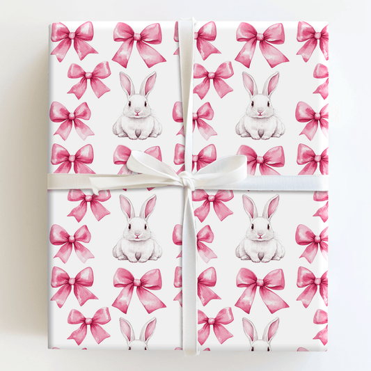 Bunny Bows and Easter Glows - Wrapping Paper - Aspen &amp; Arlo