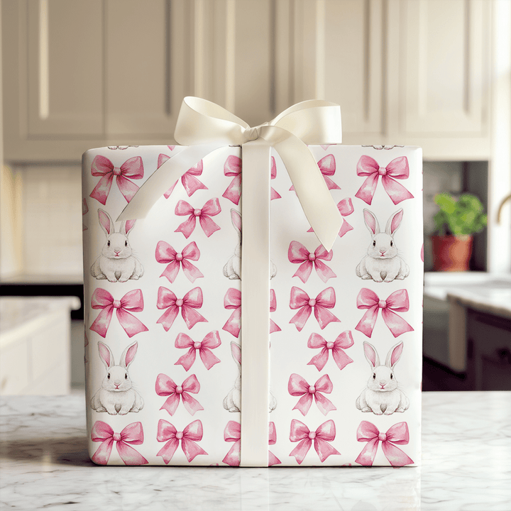 Bunny Bows and Easter Glows - Wrapping Paper - Aspen & Arlo