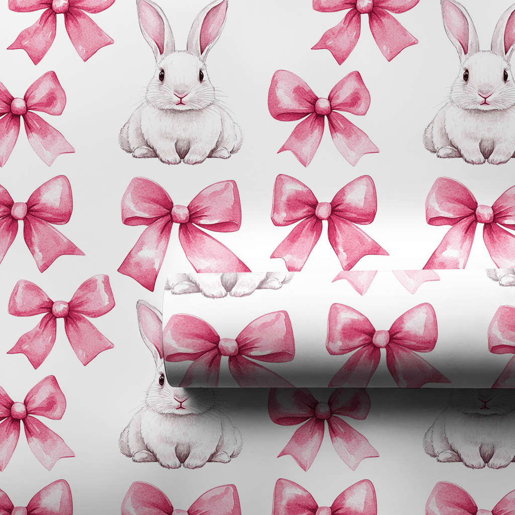 Bunny Bows and Easter Glows - Wrapping Paper - Aspen & Arlo