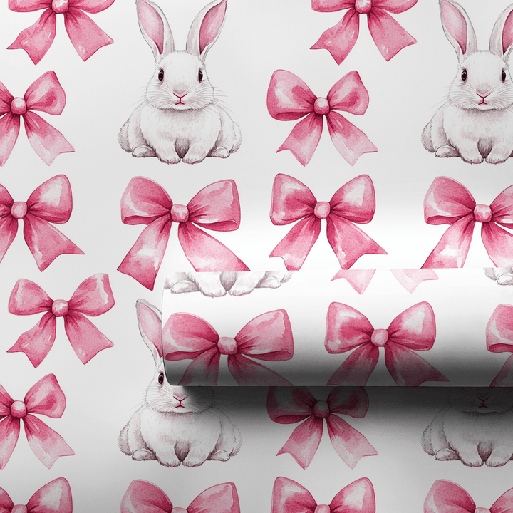 Bunny Bows and Easter Glows - Wrapping Paper - Aspen & Arlo