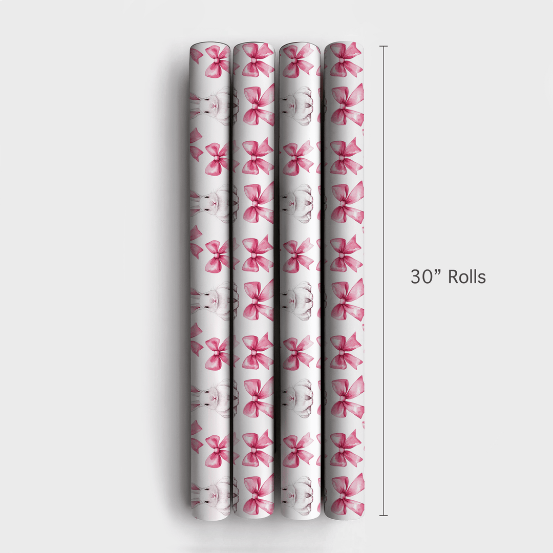 Bunny Bows and Easter Glows - Wrapping Paper - Aspen & Arlo