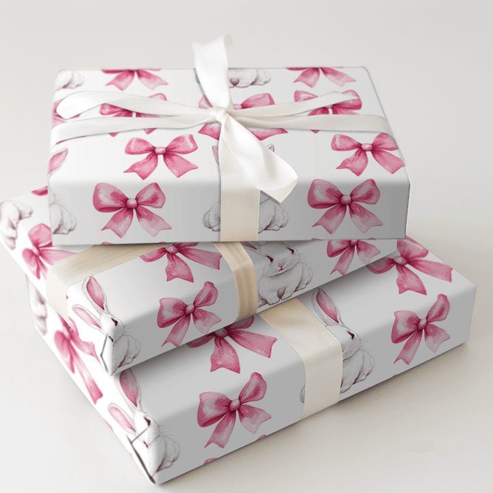 Bunny Bows and Easter Glows - Wrapping Paper - Aspen & Arlo
