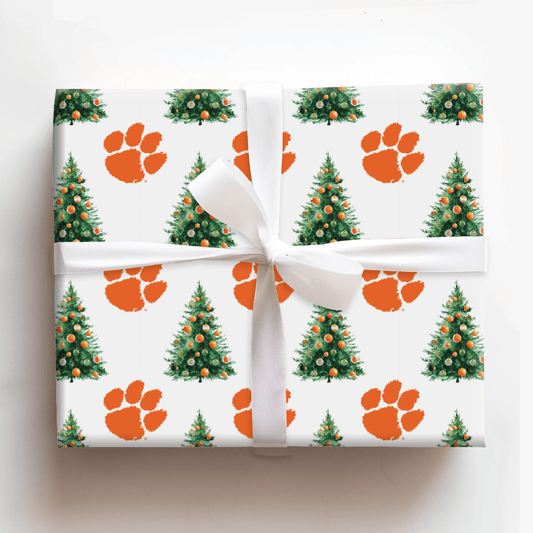 The Paw - liday Tree - Wrapping Paper - Aspen & Arlo