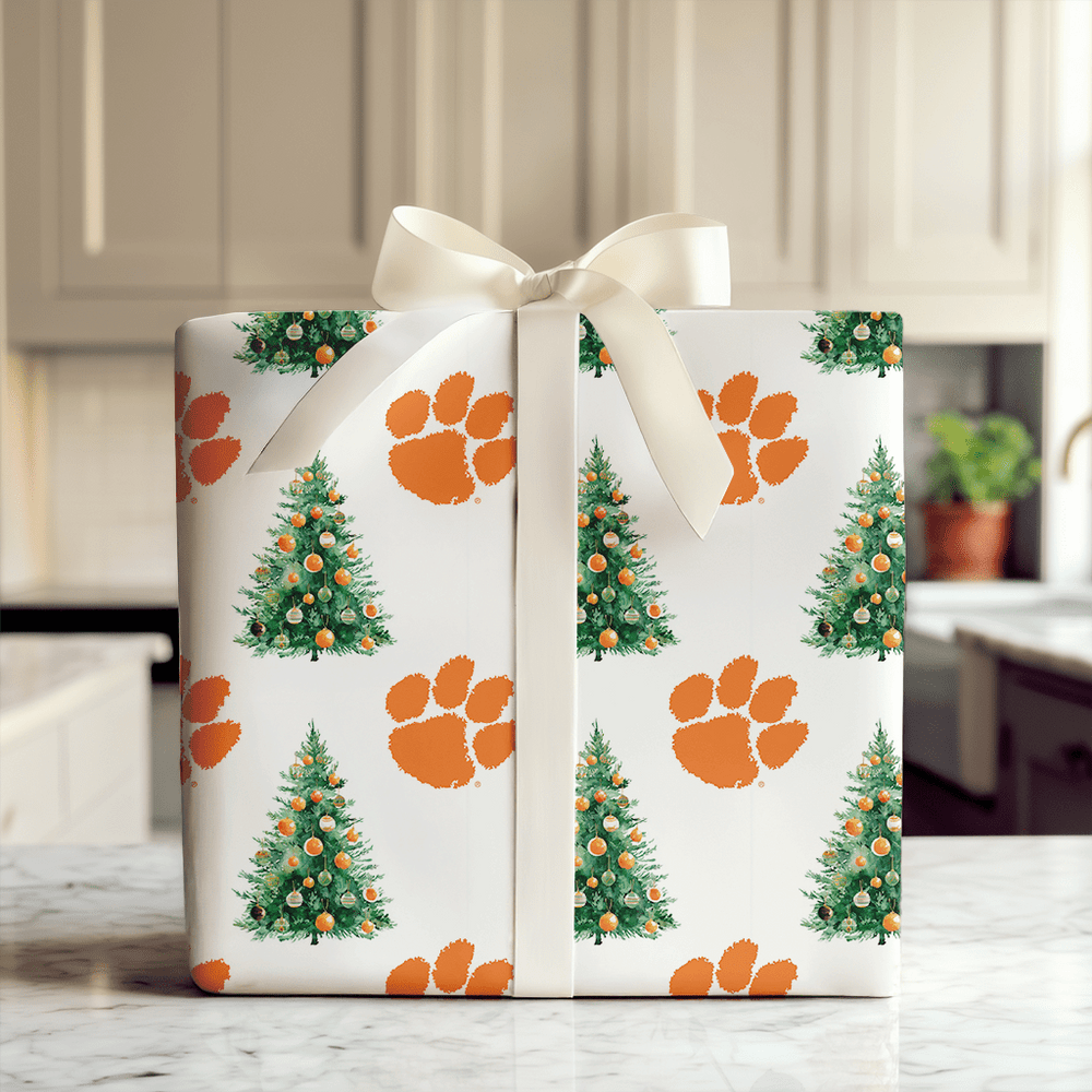 The Paw - liday Tree - Wrapping Paper - Aspen & Arlo