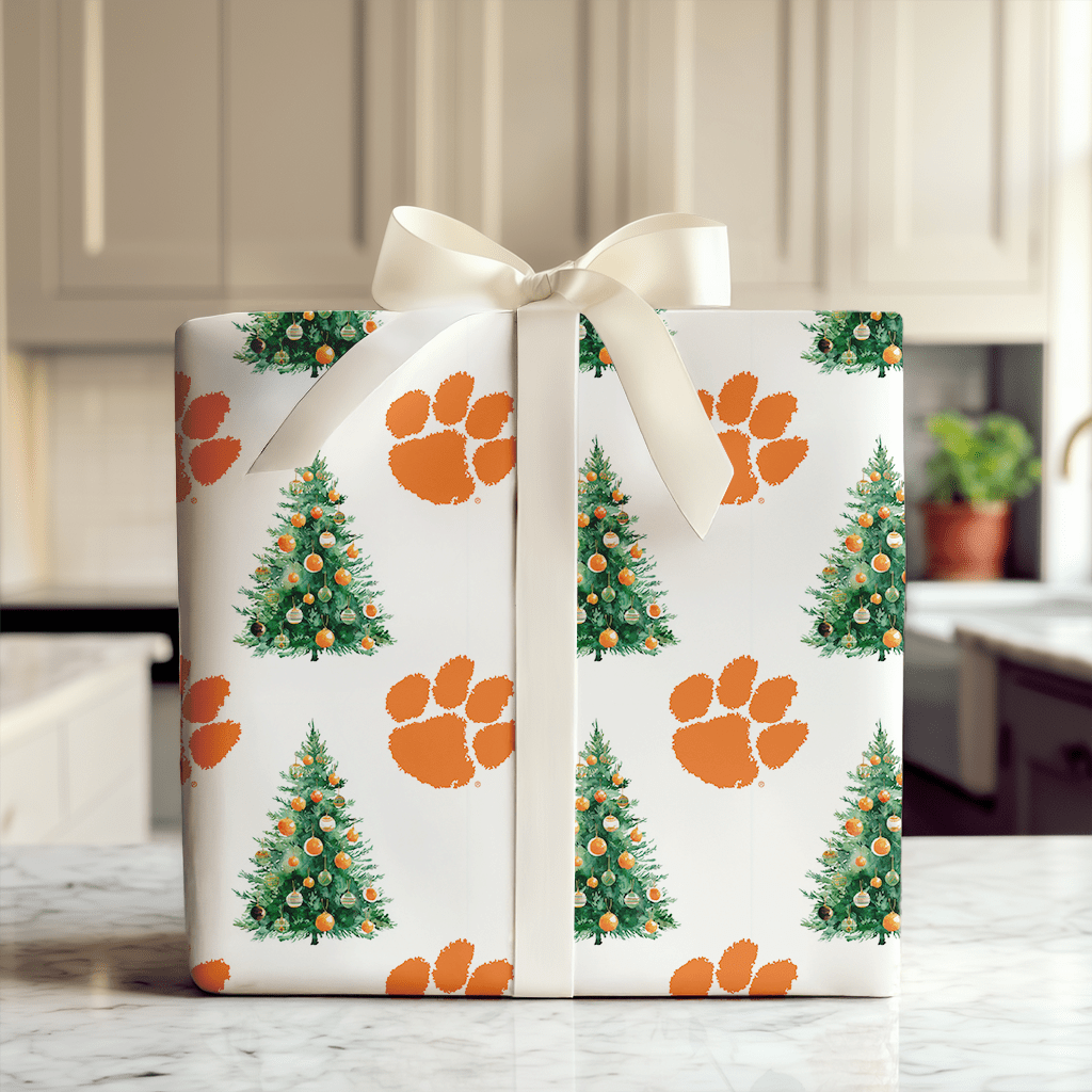 The Paw - liday Tree - Wrapping Paper - Aspen & Arlo