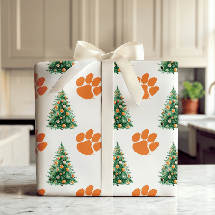 The Paw - liday Tree - Wrapping Paper - Aspen & Arlo
