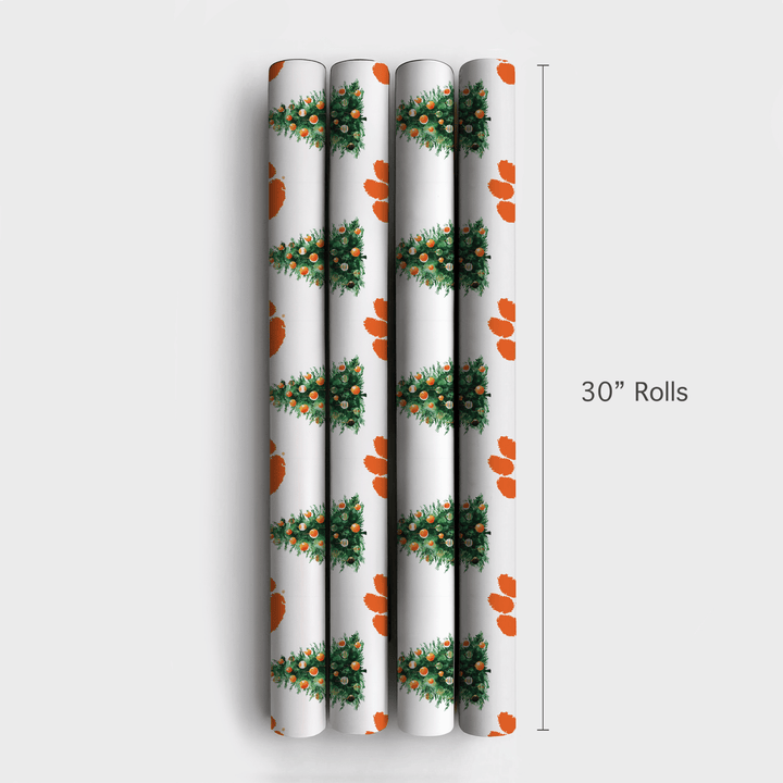 The Paw - liday Tree - Wrapping Paper - Aspen & Arlo