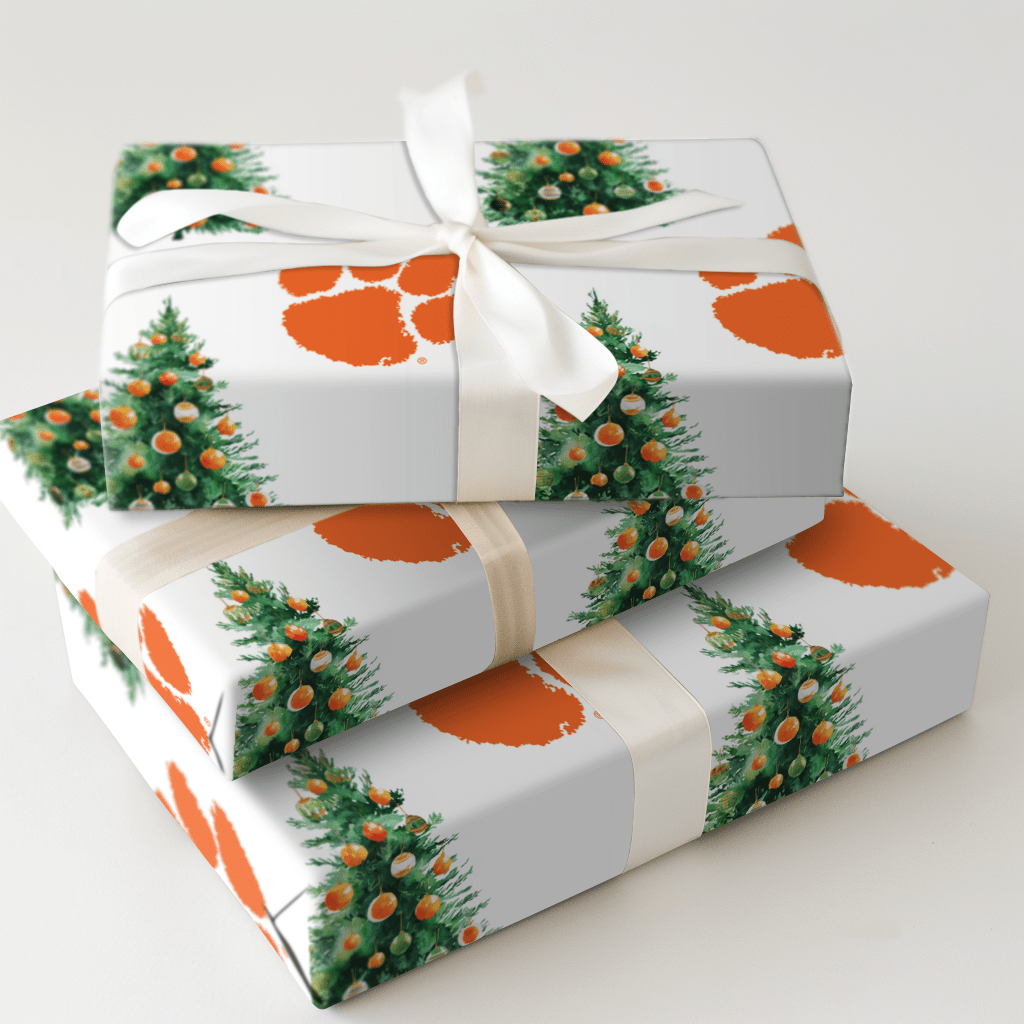 The Paw - liday Tree - Wrapping Paper - Aspen & Arlo