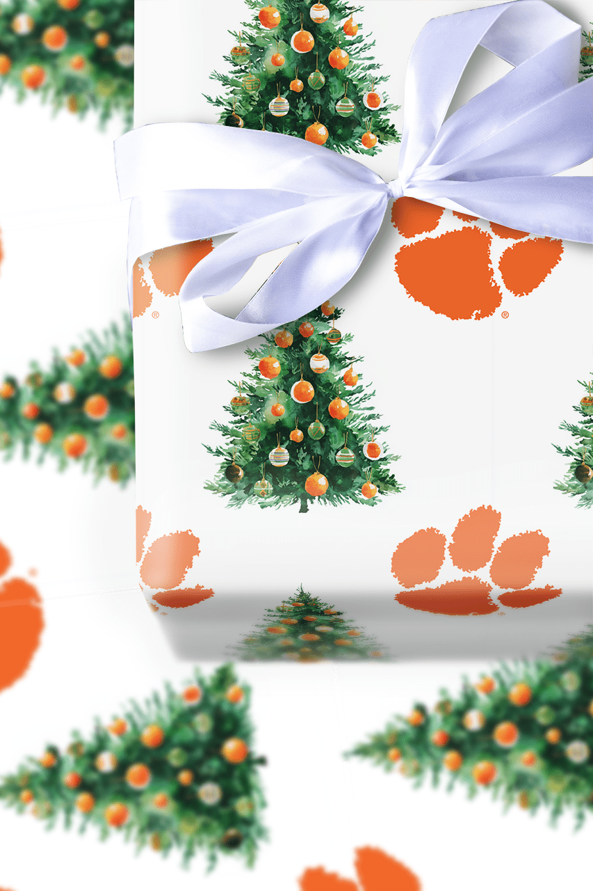 The Paw - liday Tree - Wrapping Paper - Aspen & Arlo