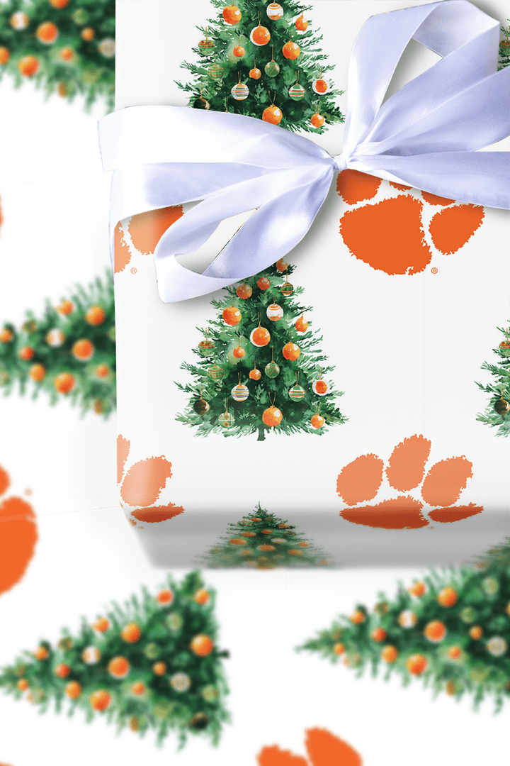 The Paw - liday Tree - Wrapping Paper - Aspen & Arlo