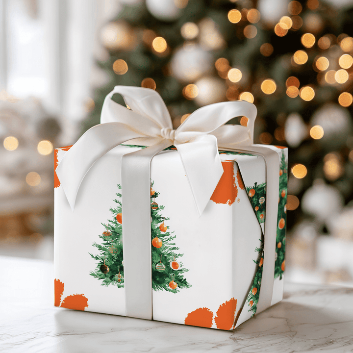 The Paw - liday Tree - Wrapping Paper - Aspen & Arlo