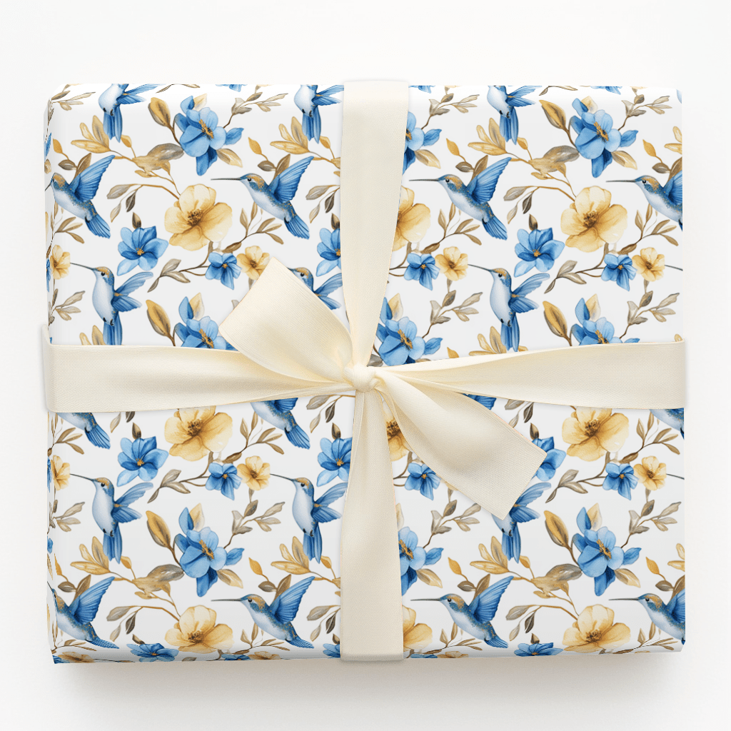 Swift Indigo - Wrapping Paper - Aspen & Arlo