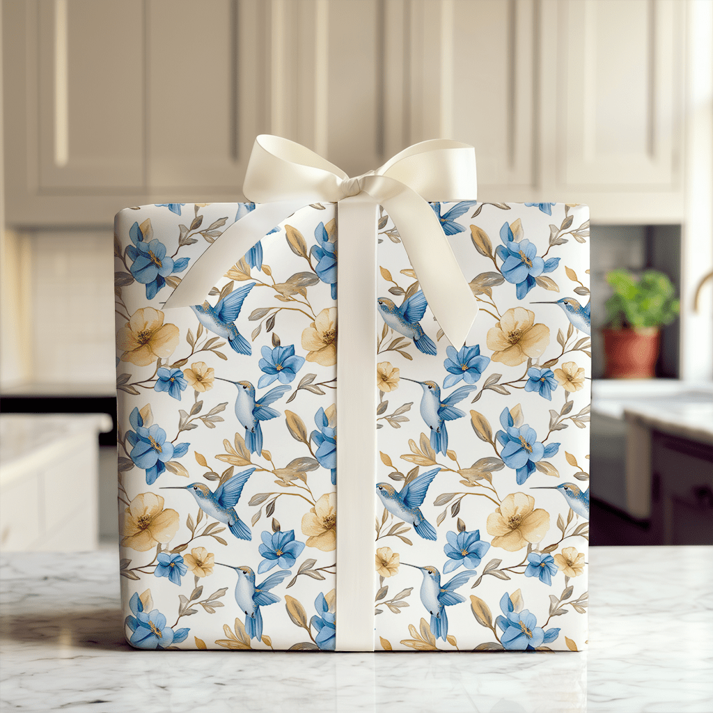 Swift Indigo - Wrapping Paper - Aspen & Arlo