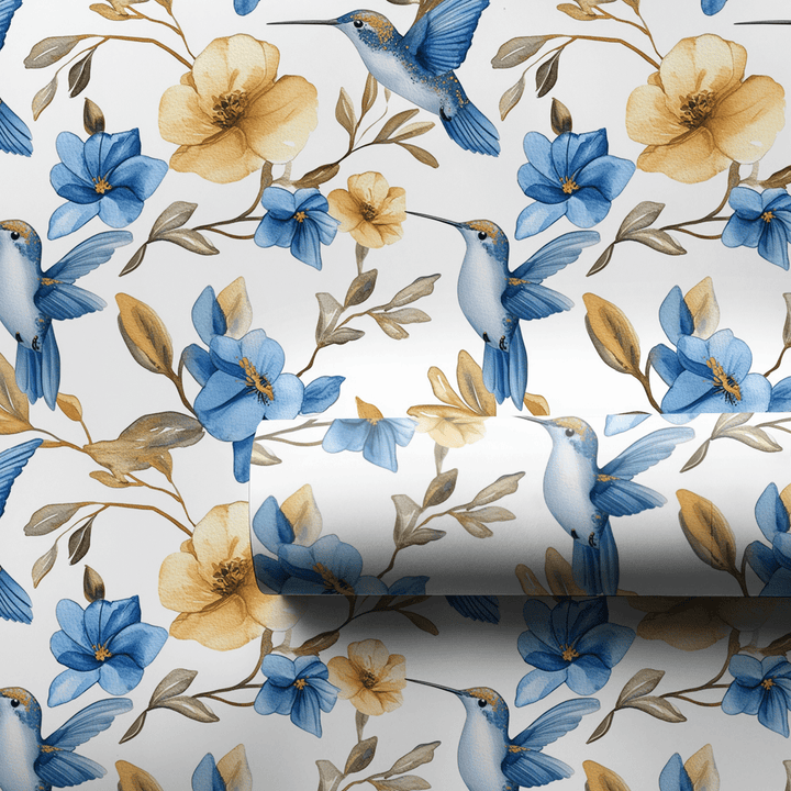 Swift Indigo - Wrapping Paper - Aspen & Arlo