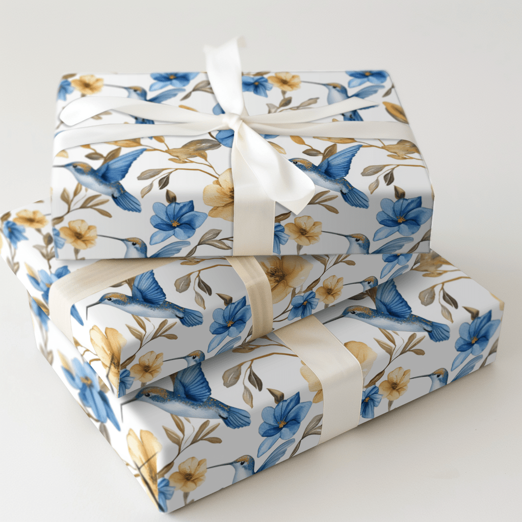 Swift Indigo - Wrapping Paper - Aspen & Arlo