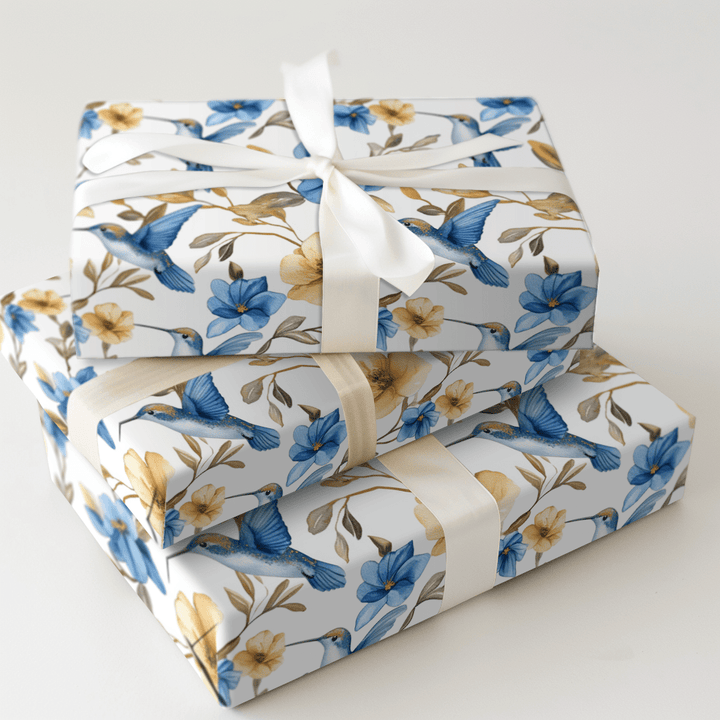 Swift Indigo - Wrapping Paper - Aspen & Arlo