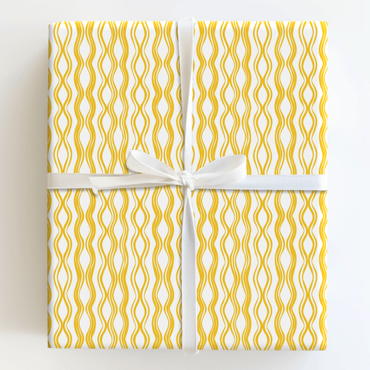 Lost in Yellow - Wrapping Paper - Aspen & Arlo