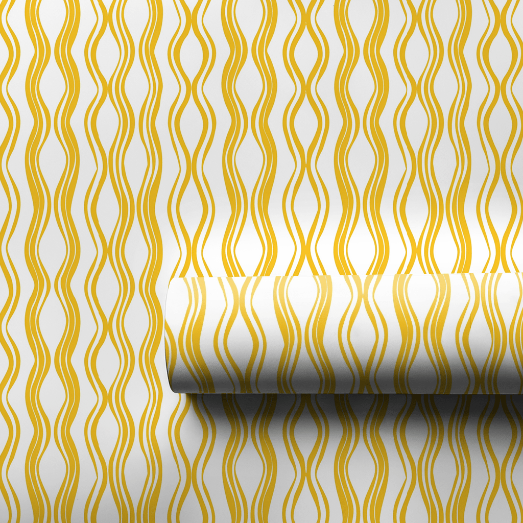 Lost in Yellow - Wrapping Paper - Aspen & Arlo