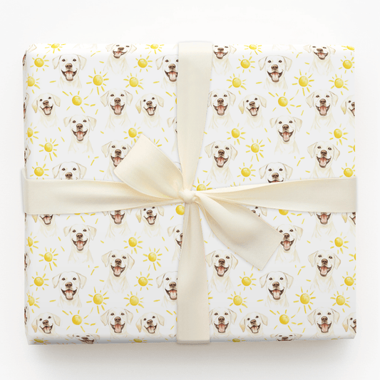 Sunny Day with the Labs - Wrapping Paper - Aspen & Arlo