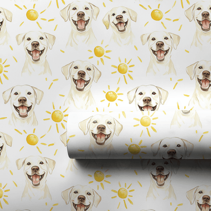 Sunny Day with the Labs - Wrapping Paper - Aspen & Arlo