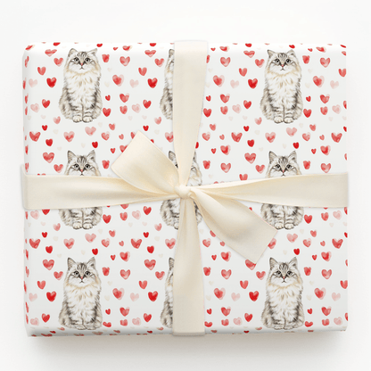 Siberian Valentine - Wrapping Paper - Aspen &amp; Arlo