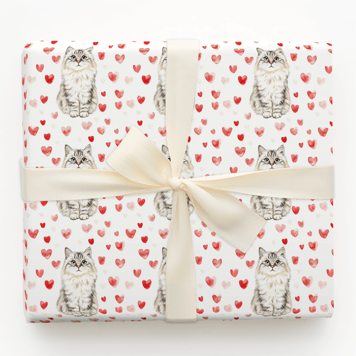 Siberian Valentine - Wrapping Paper - Aspen & Arlo