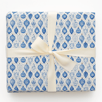 Porcelain Ornaments - Wrapping Paper - Aspen & Arlo