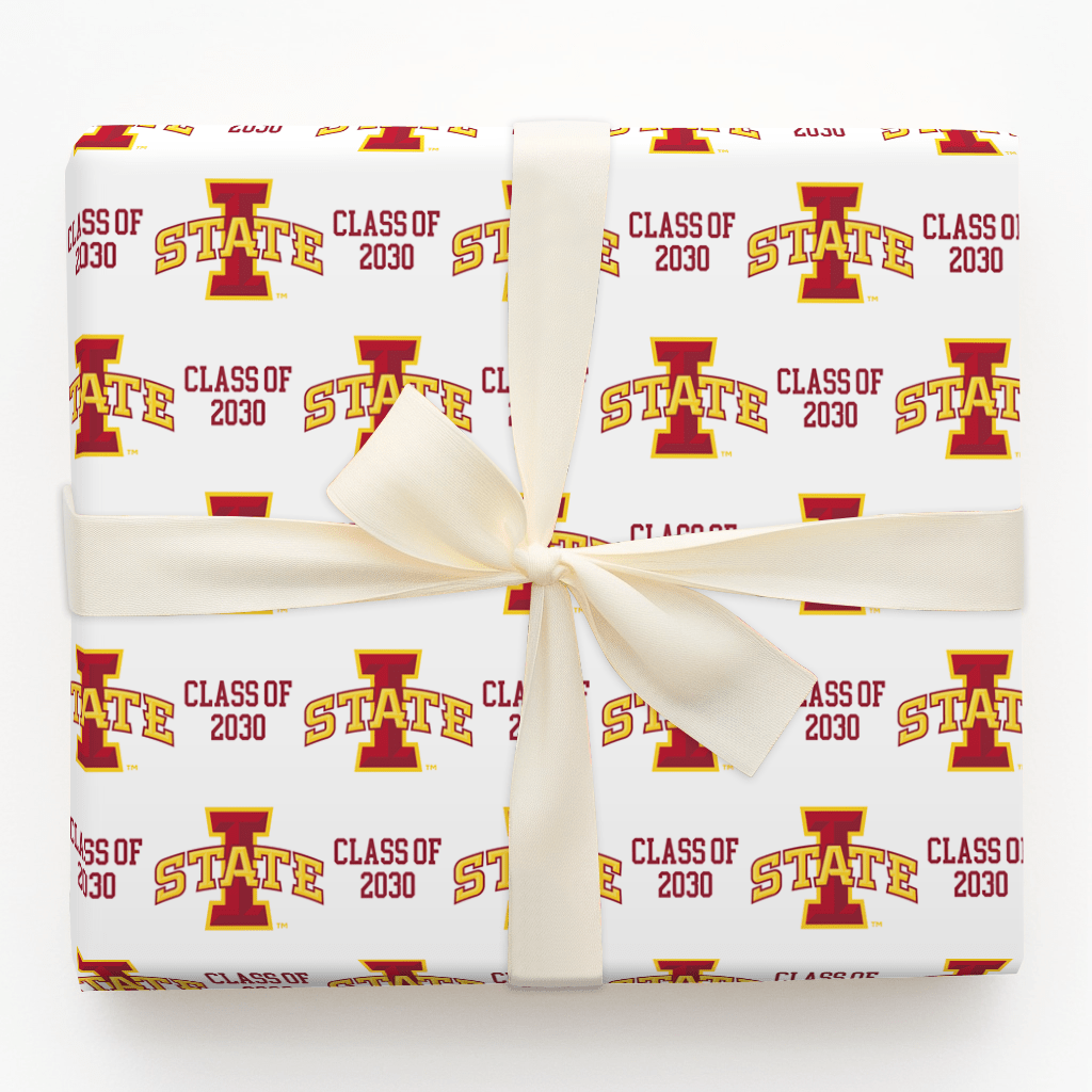 Iowa State Class of 2030 - Wrapping Paper - Aspen & Arlo