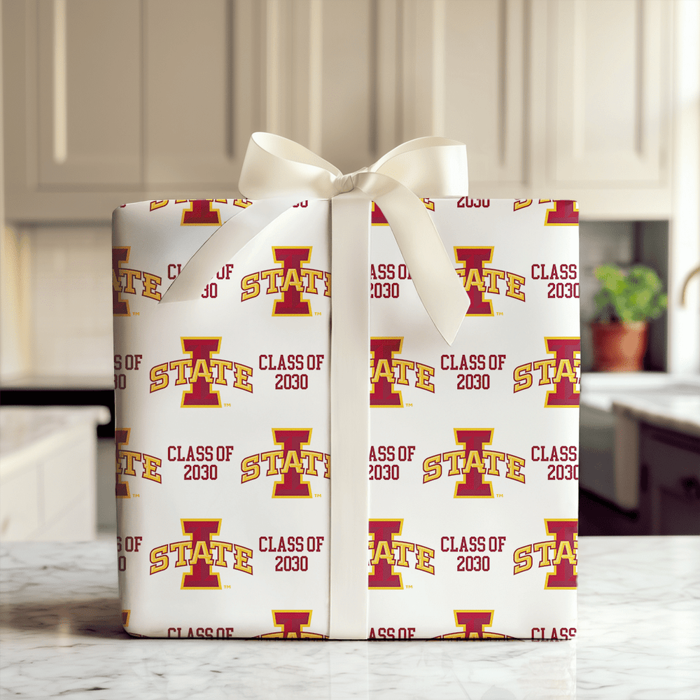 Iowa State Class of 2030 - Wrapping Paper - Aspen & Arlo