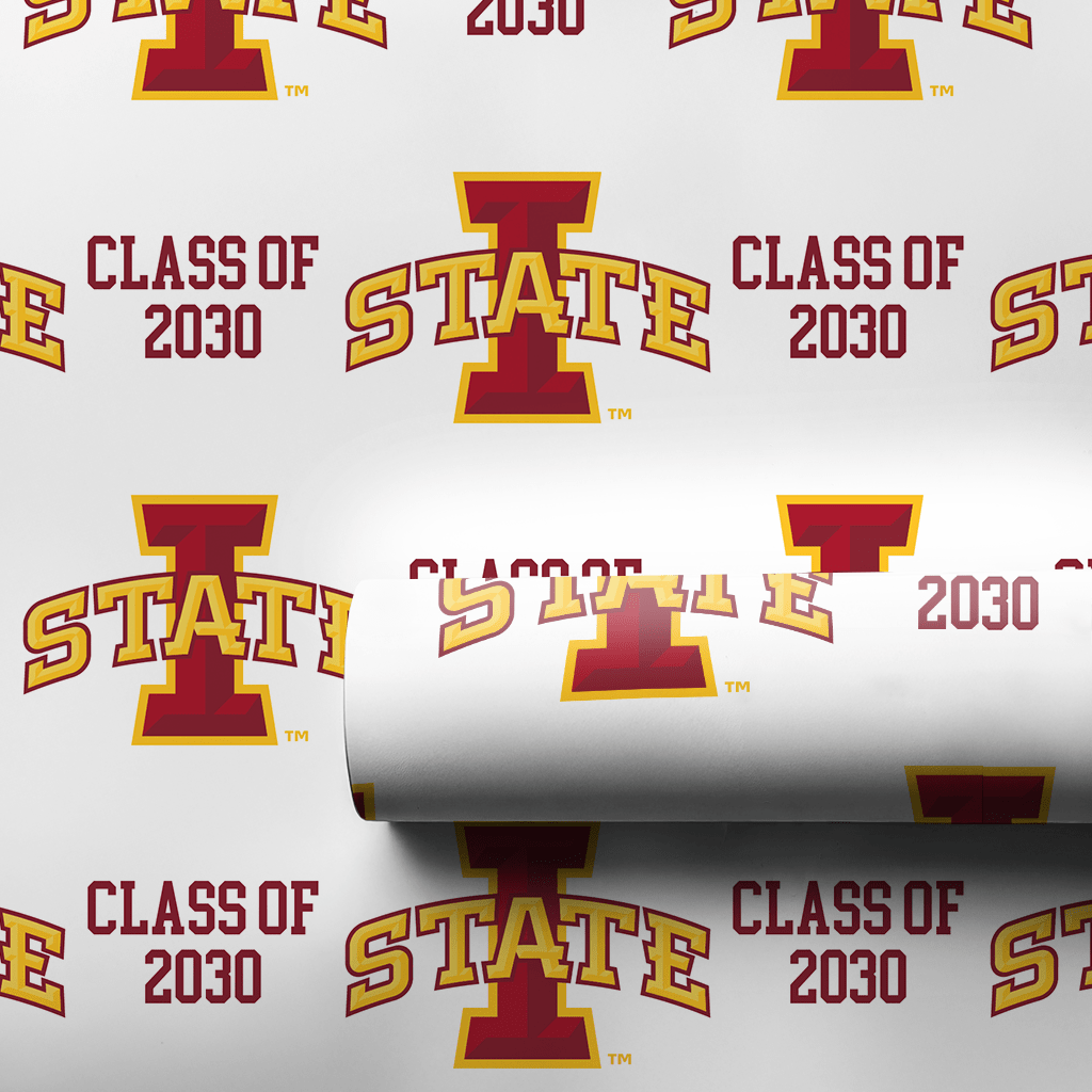 Iowa State Class of 2030 - Wrapping Paper - Aspen & Arlo