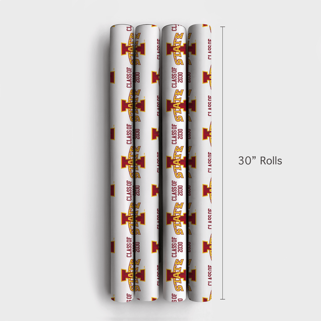 Iowa State Class of 2030 - Wrapping Paper - Aspen & Arlo