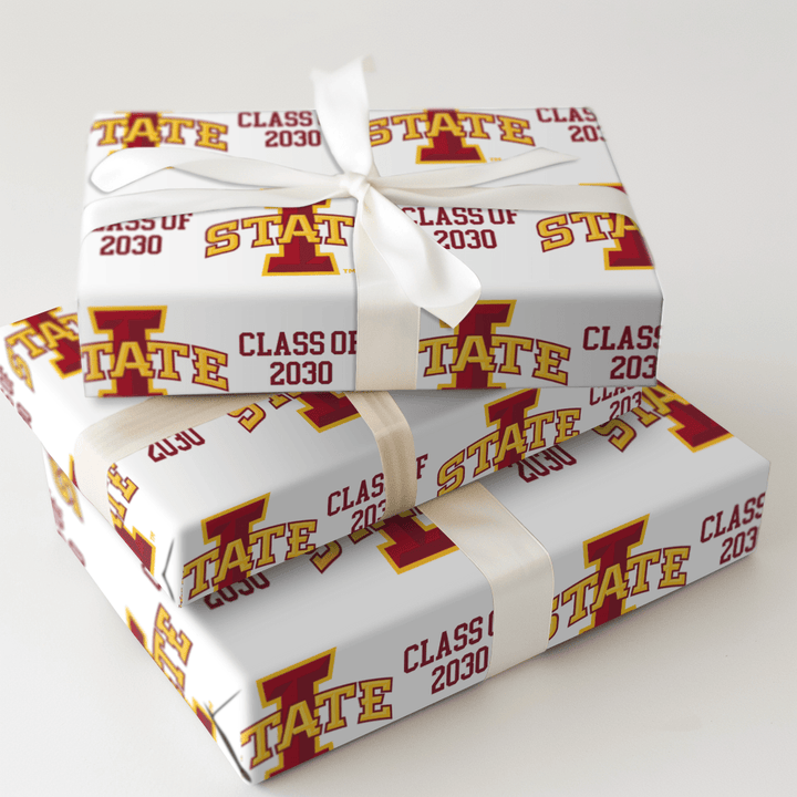 Iowa State Class of 2030 - Wrapping Paper - Aspen & Arlo