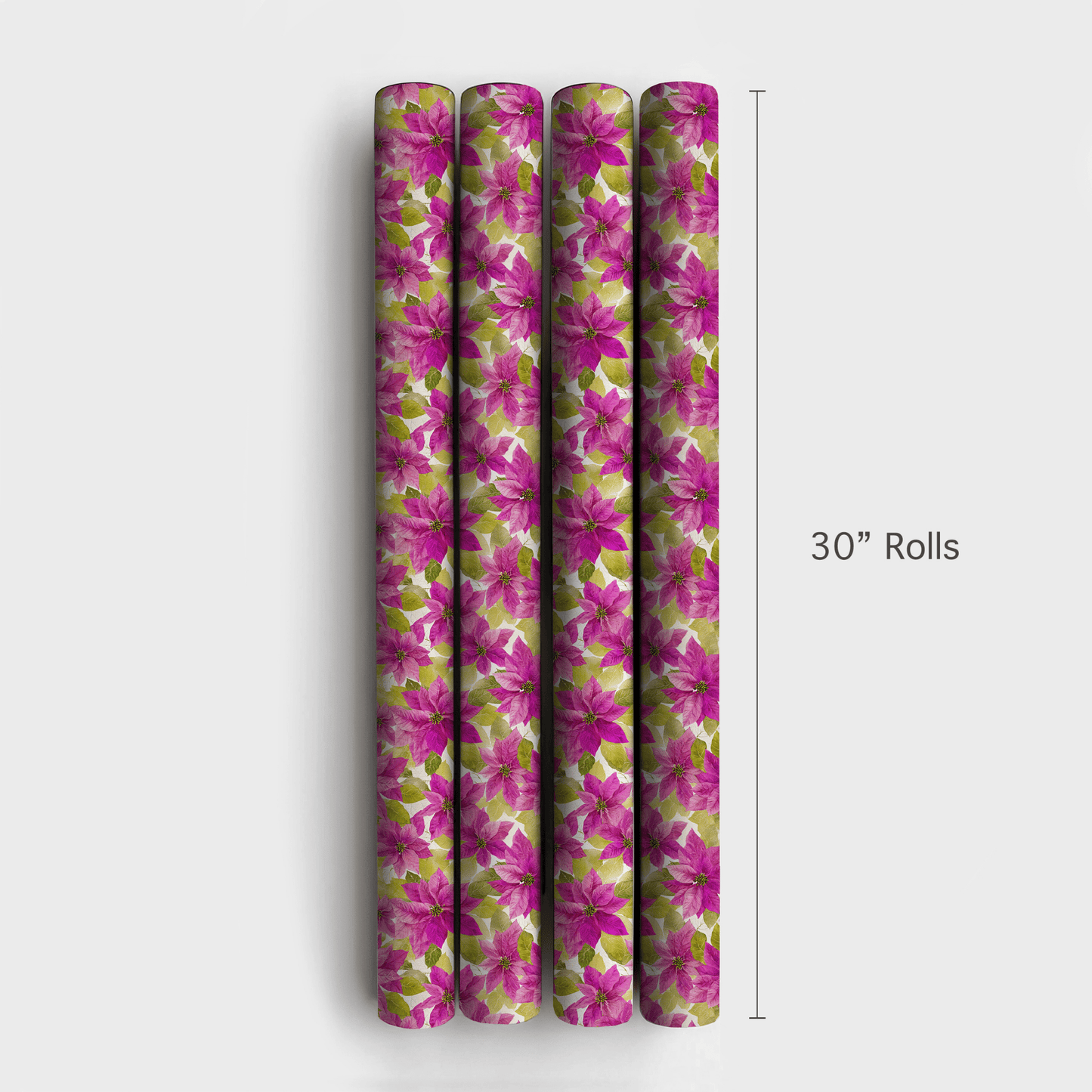 Fuchsia Fir Flair - Wrapping Paper - Aspen & Arlo
