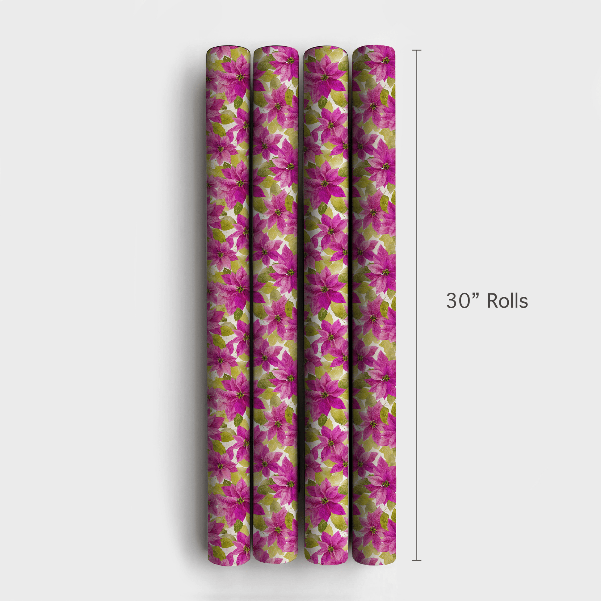 Fuchsia Fir Flair - Wrapping Paper - Aspen & Arlo