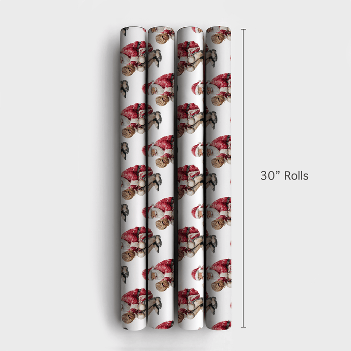 Merry Slugfest - Wrapping Paper - Aspen & Arlo