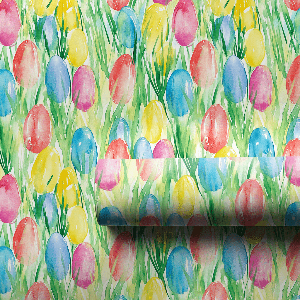 Tulip Me Softly - Wrapping Paper - Aspen & Arlo