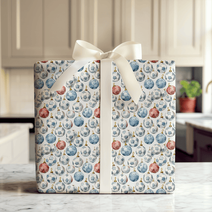 Frosty Forward Ornament - Wrapping Paper - Aspen & Arlo