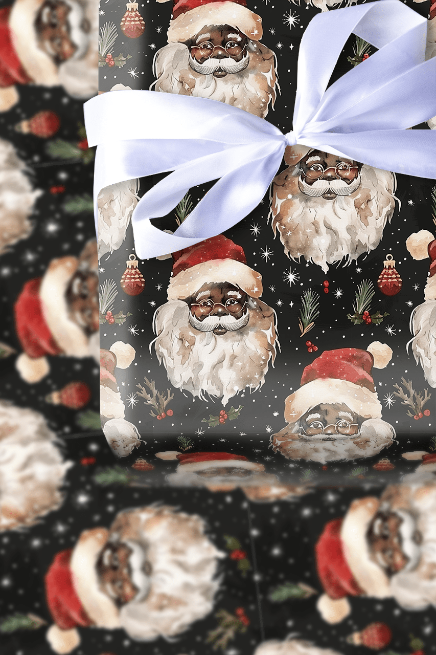 Sharon's Santa - Wrapping Paper - Aspen & Arlo