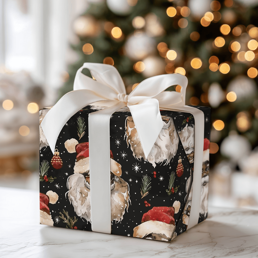 Sharon's Santa - Wrapping Paper - Aspen & Arlo