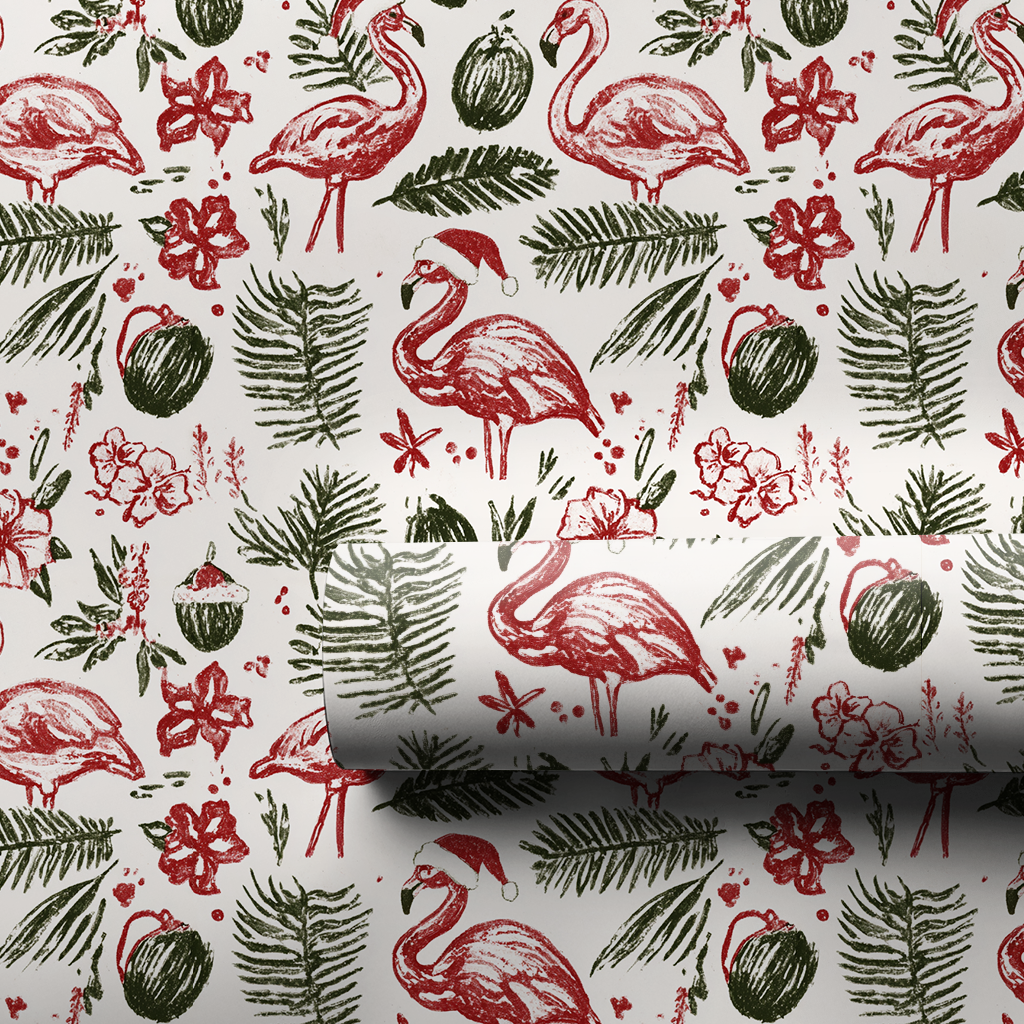Flamingo Claus
